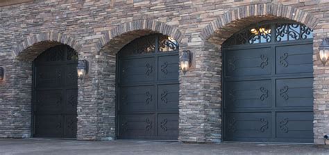 arched top garage doors.